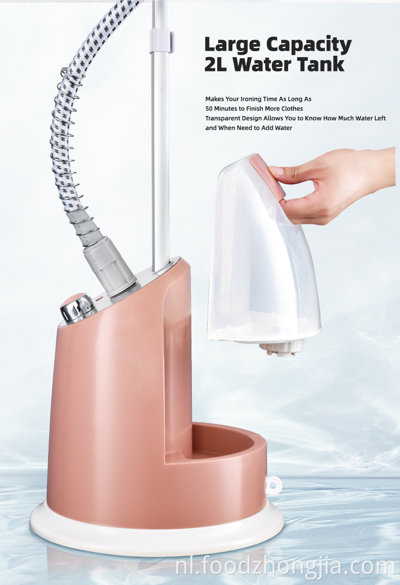 Hete kleren verticale perskleding stoomboot schuine strijkijzeren stoomboot staande stoomboot